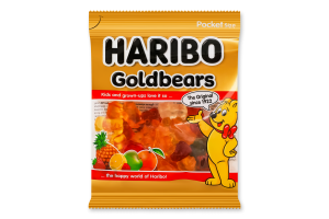 Конфеты желейные неглазированные Золотые мишки Haribo м/у 80г