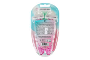 Бритва з 3 лезами без змінних картриджів Miss Soleil Sensitive BIC 3шт