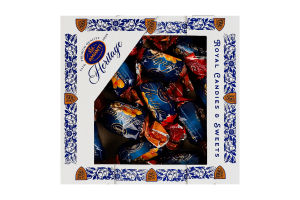 Цукерки глазуровані кондитерською глазур'ю Курага з волоським горіхом Amanti к/у 0.4кг