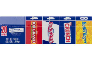 Nestle Candy Bars Variety Pack - 20 CT
