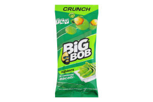 Арахис жареный соленый в хрустящей оболочке Васаби Crunch Big Bob м/у 55г