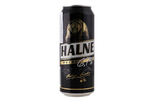 Пиво 0.5л 6.7% світле фільтроване пастеризоване Mocne Halne з/б