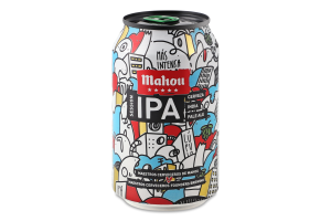 Пиво 330мл 4.5% світле фільтроване пастеризоване Session IPA Mahou з/б