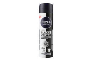 Антиперспирант Классический Черное и белое Невидимый Nivea Men 150мл