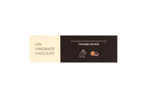Батончик из молочного шоколада с ореховой начинкой Lviv handmade chocolate к/у 48г