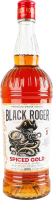Напій спиртний 0.7л 35% з ромом Spiced gold Black Roger пл