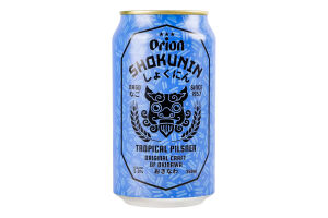 Пиво Orion Shoukunin TropicalPilsner світл філ з/б