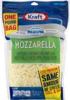 Kraft Shredded Cheese Mozzarella