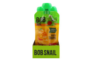 Пюре фруктовое пастеризованное Тропик Смузи Bob Snail д/п 120г