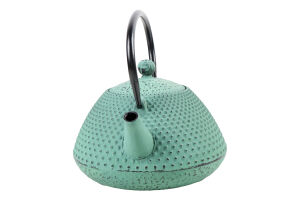 Чайник-заварник з фільтром чавун бірюза 0,78л