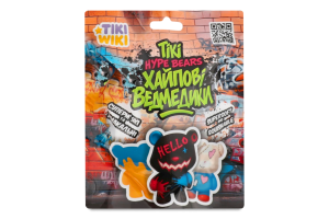 Іграшка-сквіш Хайпові ведмедики Tiki Wiki