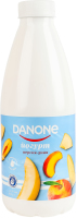 Йогурт 1.5% питний з наповнювачем Персик-диня Danone п/пл 800г