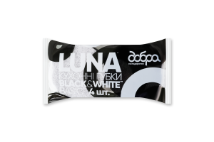 Губки кухонные Luna Black&White Basic Добра господарочка 4шт