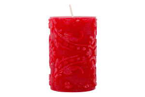 Свічка рубінова №B*С07*10/1-3.0 Бароко Candy Light 1шт