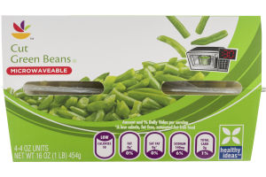 Ahold Cut Green Beans Cups - 4 CT