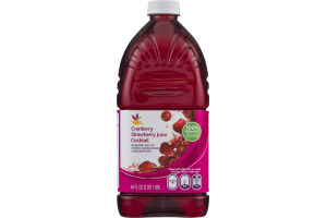 Ahold Cranberry Strawberry Juice Cocktail