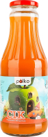 Сок с мякотью стерилизованный морковно-яблочный Palko с/бут 1л