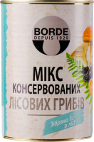 Мікс Borde Лісових грибів консервовані
