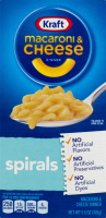 Kraft Macaroni & Cheese Spirals