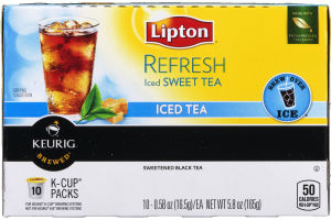 Lipton Refresh Sweet Tea Iced Tea K-Cups - 10 CT