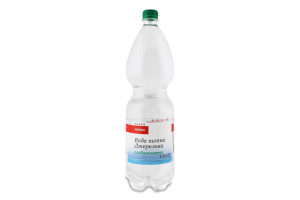 Вода питьевая слабогазированная Родниковая Marka Promo п/бут 1.5л