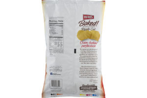 Herr's Baked! Original Potato Crisps Ripple Cut