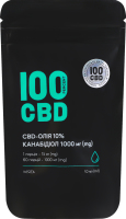 Добавка диетическая CBD-масло 10% 1000мг Мята 100 CBD 10мл