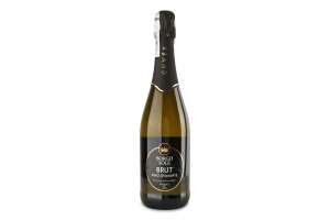 Вино ігристе Spumante Brut біле сухе 11% 0,75л Borgo Sole