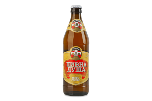 Пиво 0.5л 4.2% светлое фильтрованное пастеризованное Пивная душа Земан бут
