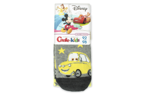 Колготки дет Conte-kids Disney 469 сер/жел р.92-98
