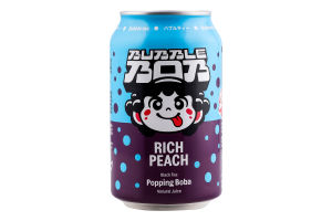 Bubble Bob Напій б/а Rich Peach 330мл