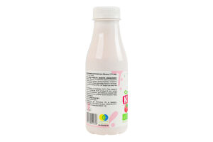 Кефір 2.5% органічний з наповнювачем Малина Organic Milk п/пл 280г