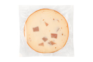 Сир плавлений Mlekpol копчений з шинкою 45%