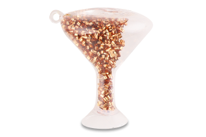 Прикраса ялинкова Келих скло 833779