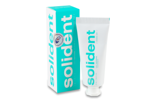 Паста зубна щоденна відбілювальна М'ята Solident 25мл