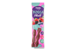 Пастила фруктова Kossa Fruit з соком лісових ягід 15г D.E.M.I.