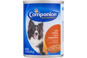 Companion Dog Food Turkey, Rice & Vegetables