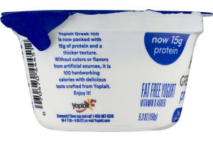 Yoplait Greek 100 Protein Fat Free Yogurt Coconut