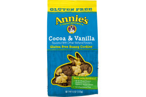 Annie's Homegrown Cocoa & Vanilla Gluten Free Bunny Cookies
