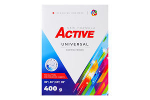 Порошок для стирки Universal Active 400г
