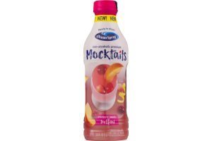Ocean Spray Non-Alcoholic Premium Mocktails Cranberry Peach Pellini