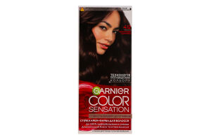 Крем-краска для волос Color Sensation №4.12 Garnier 1шт