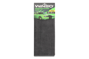 Ганчірка з мікрофібри сіра 30*30см Winso