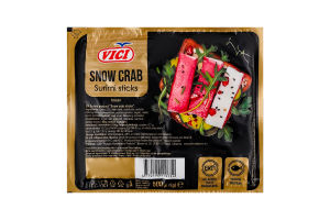 Палички крабові заморожені Snow crab Vici в/у 500г