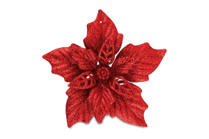 Подвеска Цветочек Блеск пластик 12см 2304-3