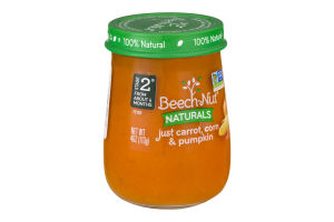 Beech-Nut Naturals Just Carrot, Corn & Pumpkin Stage 2