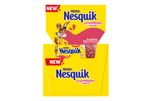 Батончик с цельными злаками с витаминами и железом со вкусом клубники Nesquik м/у 23.5г