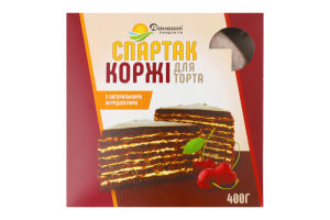Коржи для торта Спартак Домашні продукти к/у 400г