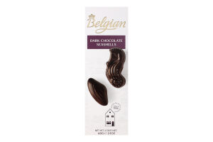 Конфеты из черного шоколада Seashells The Belgian к/у 60г