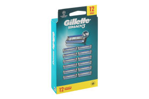 Картридж Мак3 12шт Джилет